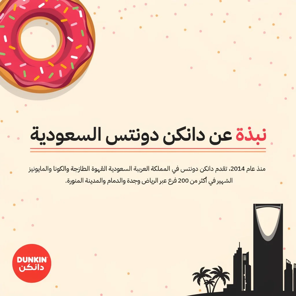 منيو دانكن دونتس مع أفضل أنواع الدونات والمشروبات